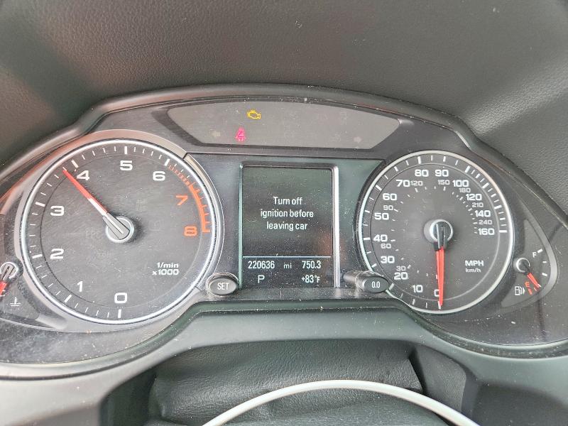 2015 Audi Q5 VIN WA1LFAFP3FA096371 COPART salvage auction — FRONT END, Fl - Certificate Of Title, sold $2,100 on 2026-07-09 (photo 9)