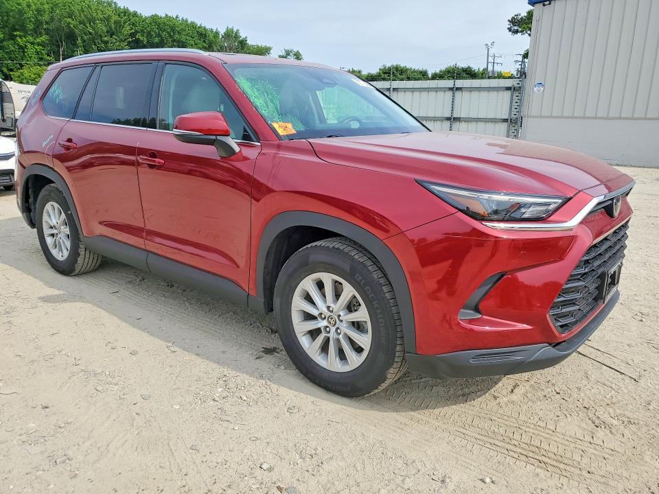2024 Toyota Highlander VIN 5TDAAAB5XRS039057 COPART salvage auction — REAR END, Va - Cert Of Title - Salvage, sold $300 on 2026-07-21 (photo 4)