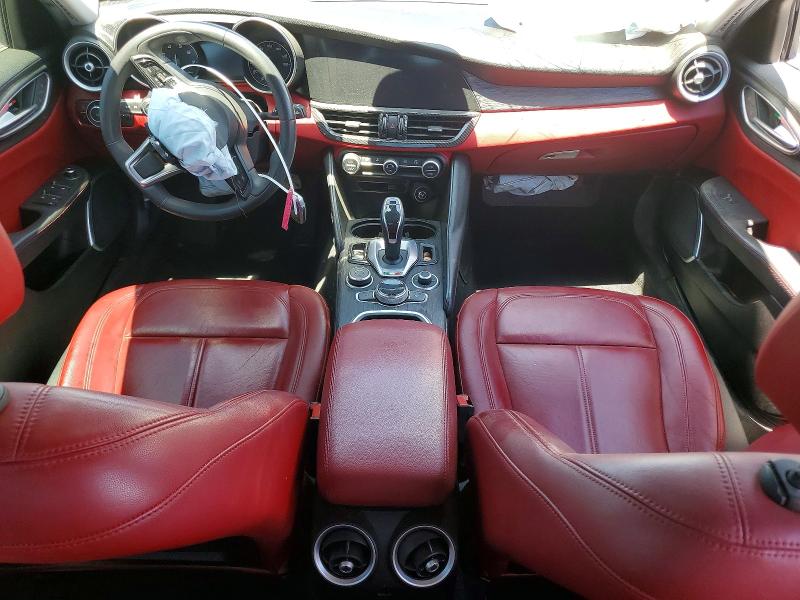 2020 Alfa romeo Giulia VIN ZARFAMAN3L7634302 COPART salvage auction — FRONT END, Nv - Salvage Title (P), sold $3,400 on 2026-07-27 (photo 8)