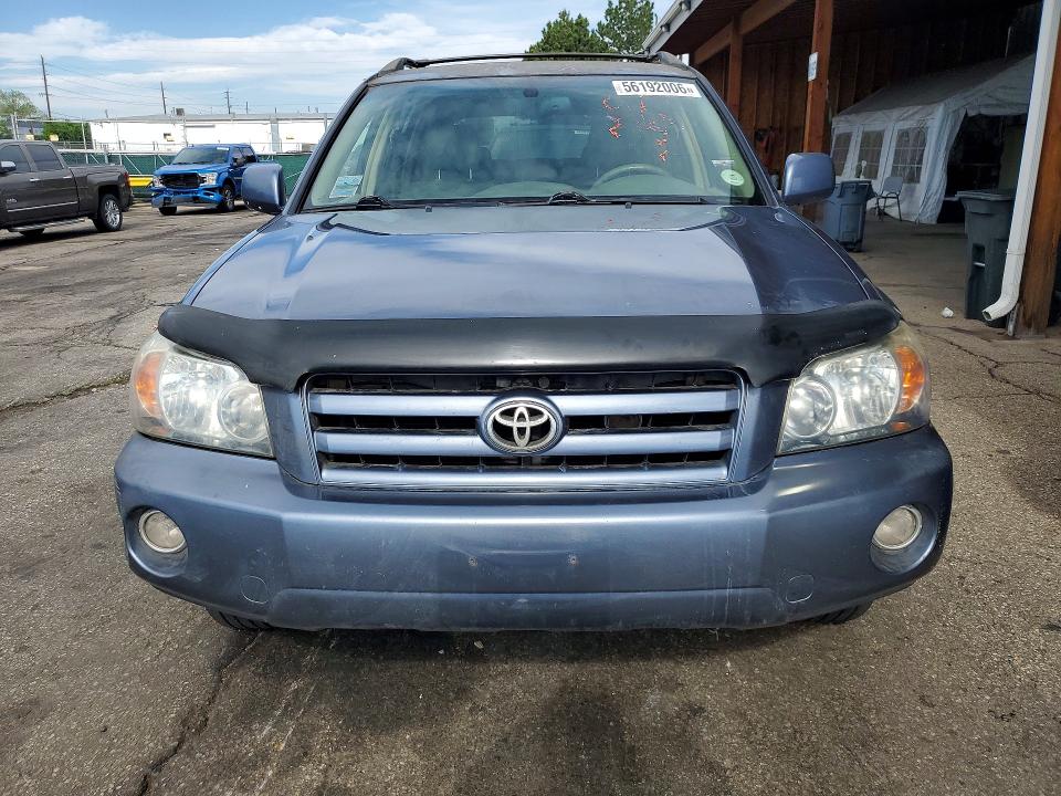 2004 Toyota Highlander VIN JTEEP21A840004643 COPART salvage auction — MECHANICAL, Co - Dis/Dlr/Exp Only Clean Title, sold $1,150 on 2026-07-15 (photo 5)