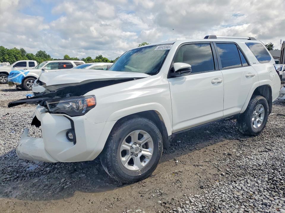 2021 Toyota 4runner VIN JTEEU5JR7M5243958 COPART salvage auction — FRONT END, AL - CERT OF TITLE-SALVAGE TITLE, sold $250 on 2026-07-28 (photo 1)