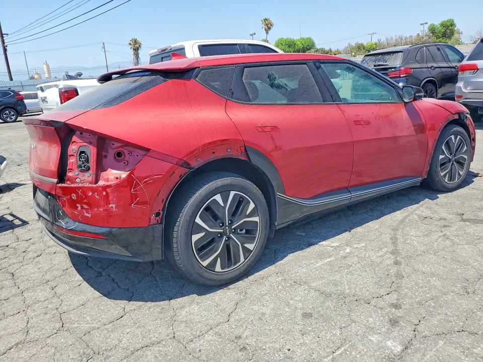 2024 Kia Ev6 VIN KNDC3DLC1R5186536 COPART salvage auction — FRONT END, Ca - Dis/Dlr/Exp Nonrepairable Cert (P), sold $4,300 on 2026-07-09 (photo 3)