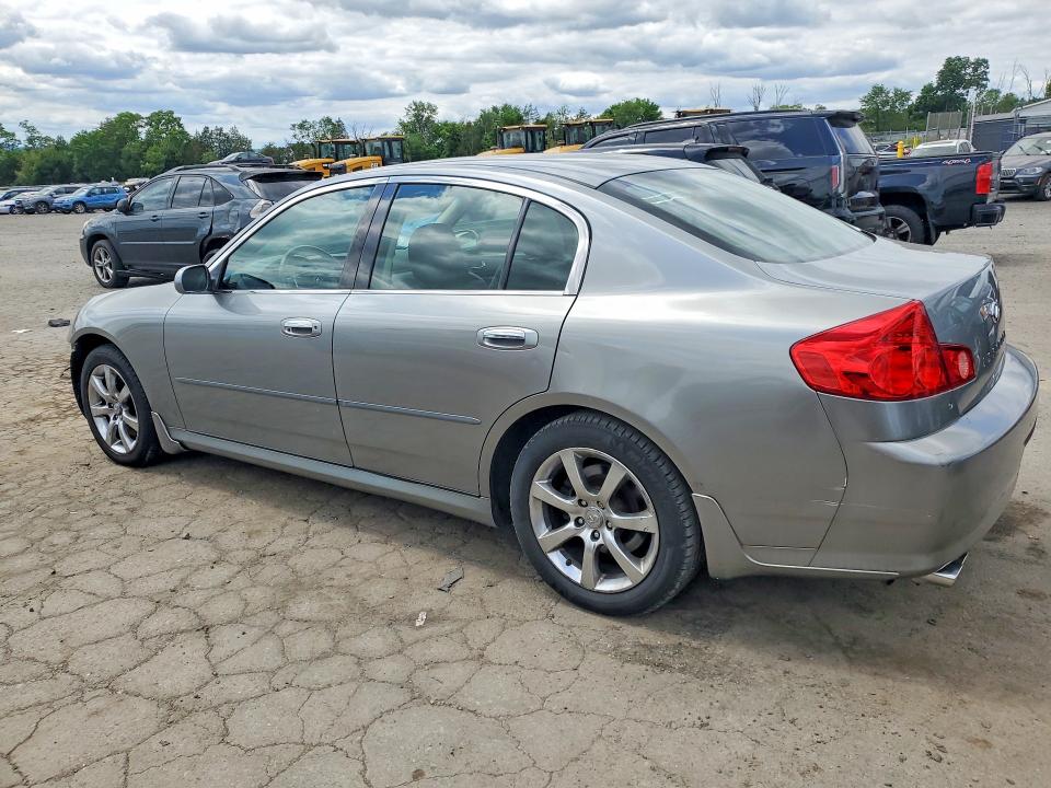 2006 Infiniti G35 VIN JNKCV51F76M616714 COPART salvage auction — FRONT END, PA - CERTIFICATE OF SALVAGE, sold $400 on 2026-07-21 (photo 2)