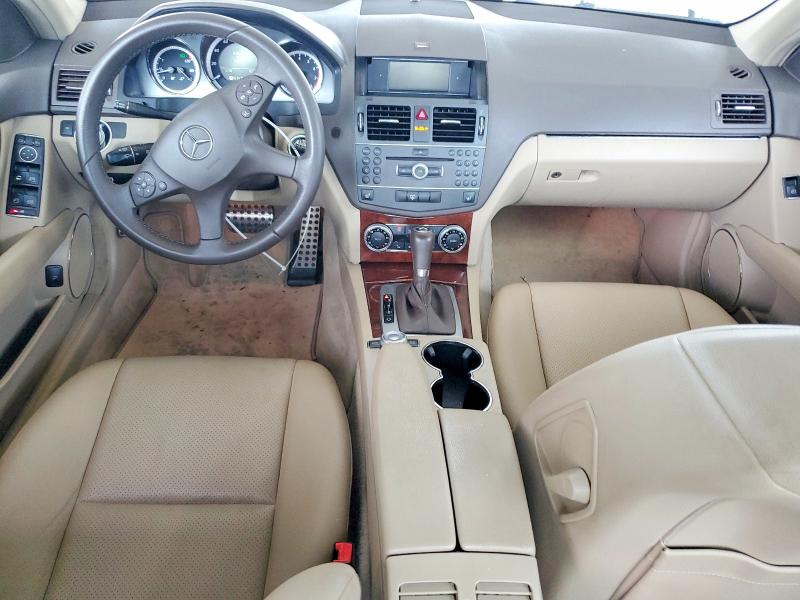2011 Mercedes-benz C-klasse VIN WDDGF5EB5BR138044 COPART salvage auction — WATER/FLOOD, Ga - Cert Of Title-Flood Salvage, sold $1,450 on 2026-07-30 (photo 8)