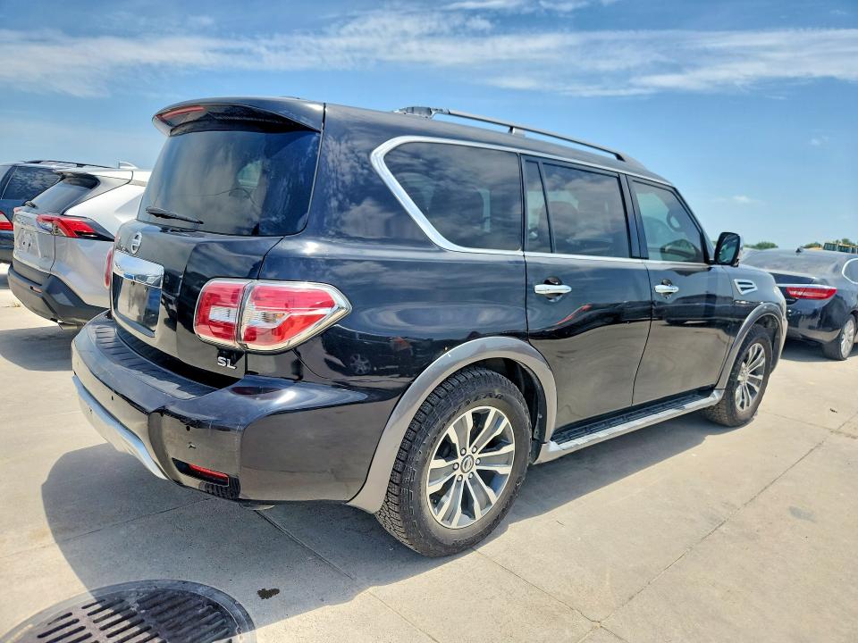 2018 Nissan Armada VIN JN8AY2ND7J9057494 COPART salvage auction — SIDE, Tx - Certificate Of Title, sold $8,600 on 2026-07-30 (photo 3)