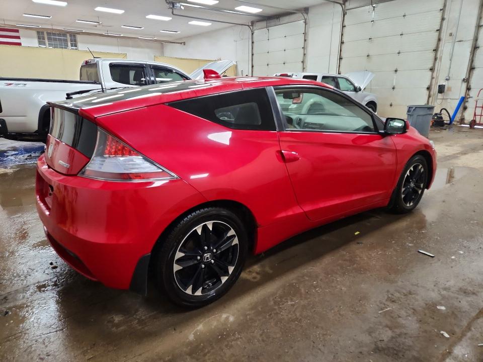 2014 Honda Cr-z VIN JHMZF1D6XES000463 COPART salvage auction — FRONT END, MI - CERTIFICATE OF TITLE, sold $275 on 2026-07-29 (photo 3)