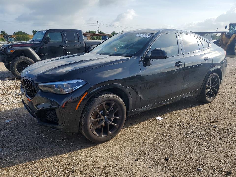 2022 BMW VIN 5UXCY6C07N9K31273 COPART salvage auction — WATER/FLOOD, Tx - Salvage Title-Flood Damage, sold $250 on 2026-07-09 (photo 1)
