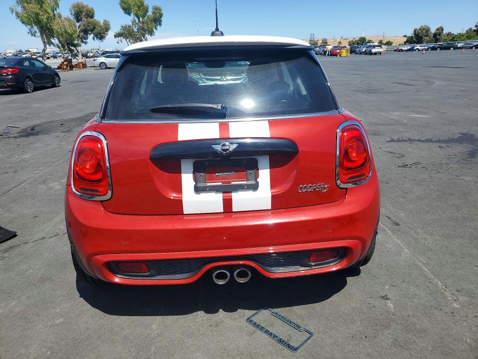 2018 Mini Cooper VIN WMWXP7C59J2A48970 COPART salvage auction — FRONT END, Ca - Salvage Certificate, sold $3,450 on 2026-07-22 (photo 6)