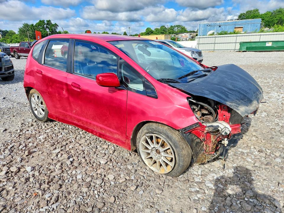 2010 Honda Fit VIN JHMGE8H43AS002240 COPART salvage auction — FRONT END, OH - CERT OF TITLE-SALVAGE, sold $425 on 2026-07-02 (photo 4)