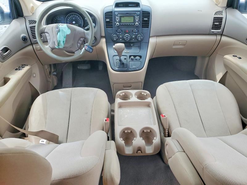 2009 Kia SEDONA VIN KNDMB233X96291713 COPART salvage auction — FRONT END, La - Cert Of Title-Salvage, sold $800 on 2026-07-16 (photo 8)