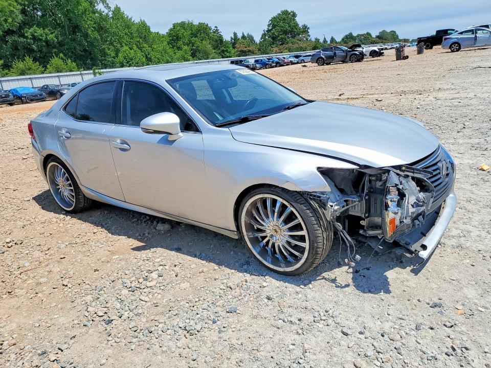2014 Lexus Is VIN JTHBF1D25E5026935 COPART salvage auction — FRONT END, Nc - Salvage Certificate Of Title, sold $2,600 on 2026-07-27 (photo 4)