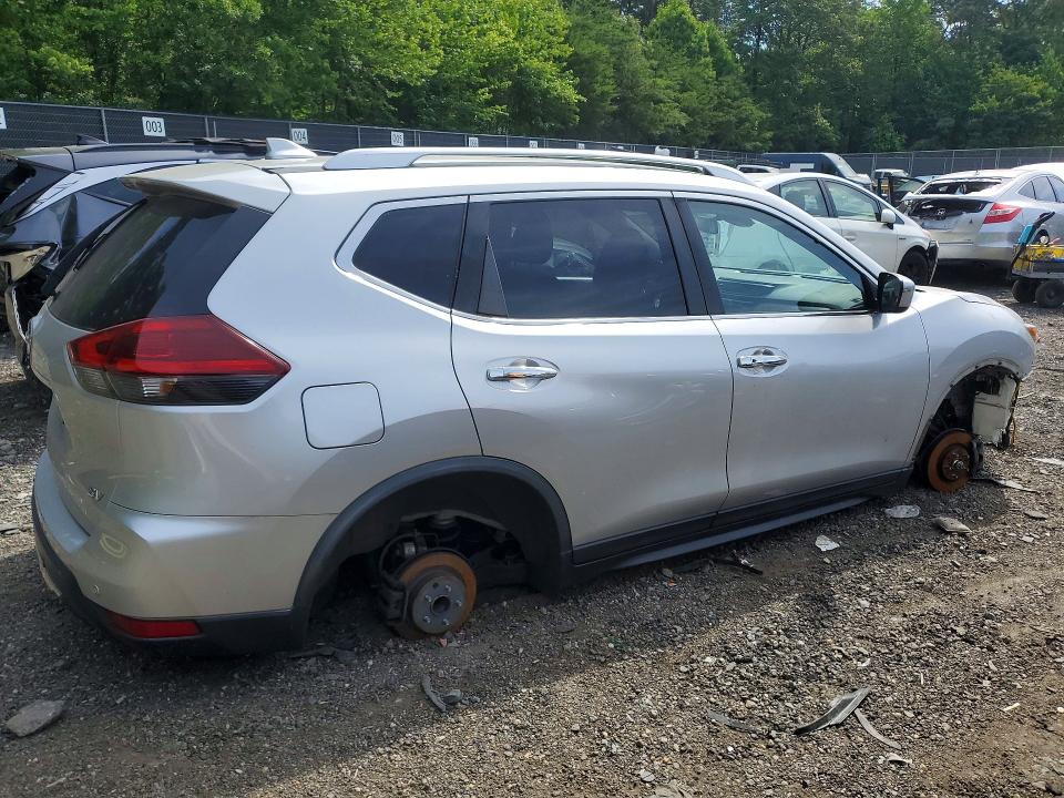 2020 Nissan Rogue VIN JN8AT2MT3LW009969 COPART salvage auction — UNDERCARRIAGE, Md - Cert Of Salvage > 75% Damage, sold $2,450 on 2026-07-07 (photo 3)