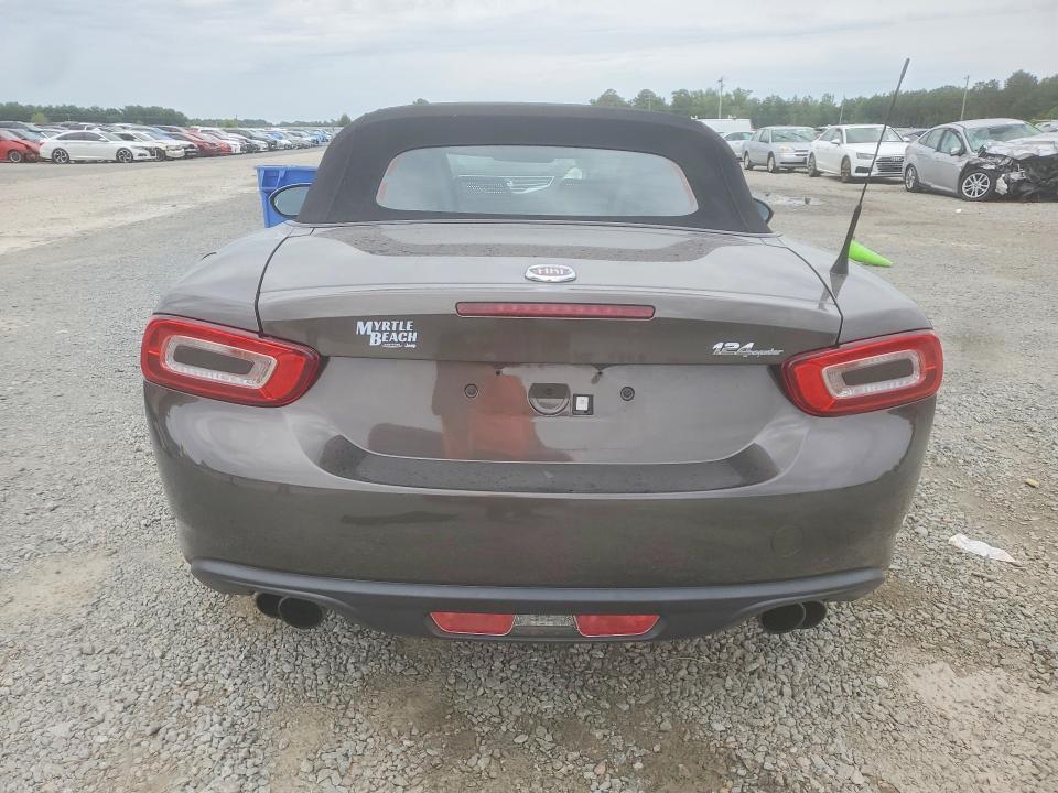 2017 Fiat 124 spider VIN JC1NFAEK4H0122938 COPART salvage auction — FRONT END, Salvage Title, sold $225 on 2026-07-27 (photo 6)