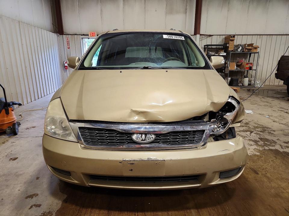 2011 Kia SEDONA VIN KNDMG4C73B6402737 COPART salvage auction — FRONT END, Pa - Certificate Of Salvage, sold $400 on 2026-07-07 (photo 5)