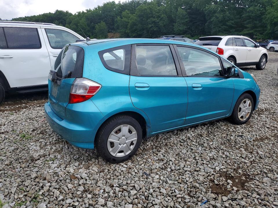 2012 Honda Fit VIN JHMGE8G30CC005411 COPART salvage auction — FRONT END, Ma - Cert Of Title-Reconstrctd Coll, sold $650 on 2026-07-08 (photo 3)