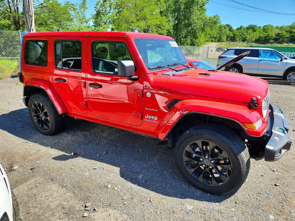 2024 Jeep Wrangler / VIN 1C4RJXP65RW271007 COPART salvage auction — REAR END, Nj - Cert Of Title-Salvage, sold $19,600 on 2026-07-30 (photo 4)