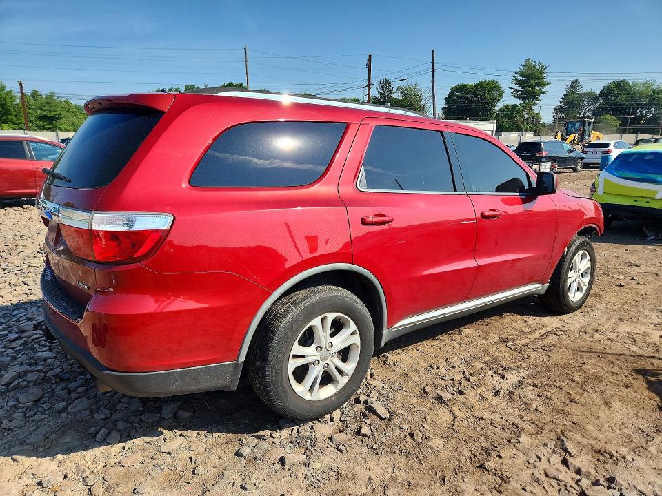 2011 Dodge Durango VIN 1D4SE4GT1BC639851 COPART salvage auction — FRONT END, PA - CERTIFICATE OF SALVAGE, sold $850 on 2026-07-20 (photo 3)