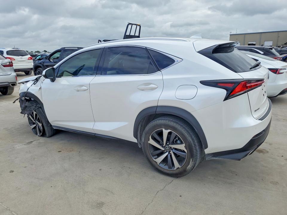 2020 Lexus Nx VIN JTJGARBZ9L5016987 COPART salvage auction — FRONT END, Tx - Salvage Vehicle Title, sold $7,300 on 2026-07-30 (photo 2)