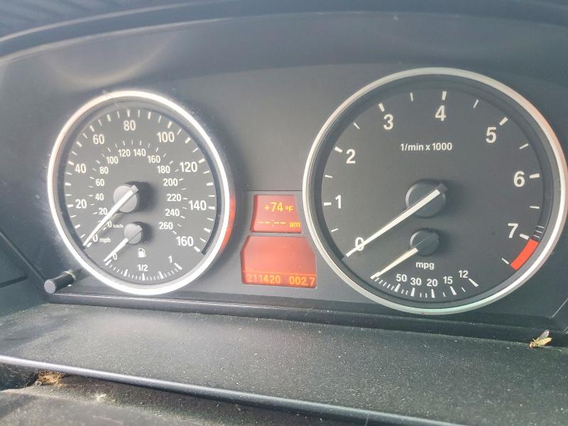 2010 BMW 5er VIN WBANU5C58AC126537 COPART salvage auction — MINOR DENT/SCRATCHES, Oh - Certificate Of Title, sold $325 on 2026-07-24 (photo 9)