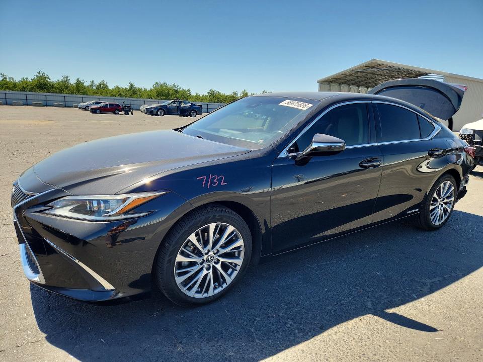 2019 Lexus ES VIN JTHB21B10K2034217 — COPART salvage auction photo