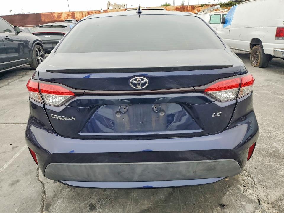 2021 Toyota VIN JTDEPMAE2MJ144149 COPART salvage auction — FRONT END, Ca - Salvage Certificate, sold $3,150 on 2026-07-31 (photo 6)