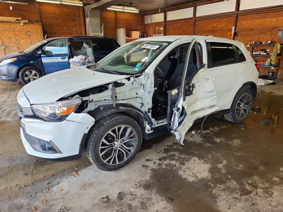 2017 Mitsubishi Outlander VIN JA4AR3AU4HZ009959 COPART salvage auction — FRONT END, Pa - Certificate Of Salvage, sold $300 on 2026-07-30 (photo 1)