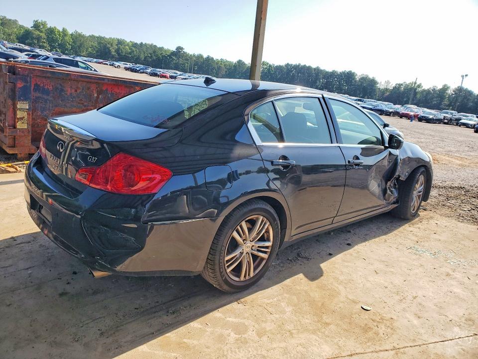 2013 Infiniti G37 VIN JN1CV6AP1DM715397 COPART salvage auction — FRONT END, AL - CERT OF TITLE-SALVAGE TITLE, sold $1,400 on 2026-07-14 (photo 3)