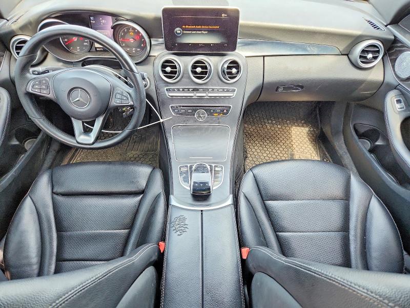 2015 Mercedes-benz C class VIN 55SWF4KBXFU053800 COPART salvage auction — REAR END, On - Permit No Brand - Unfit, sold $2,500 on 2026-07-09 (photo 8)