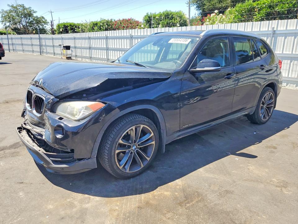2015 BMW X1 VIN WBAVM5C54FVV94762 COPART salvage auction — FRONT END, Ca - Salvage Certificate, sold $1,500 on 2026-07-07 (photo 1)