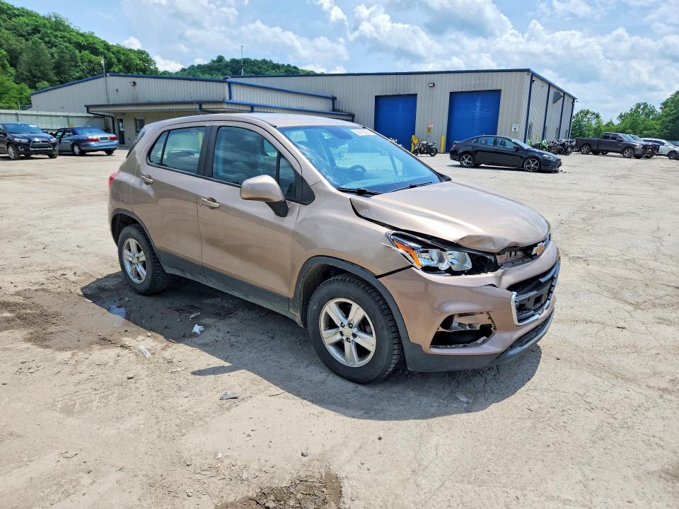 2018 Chevrolet Trax VIN 3GNCJNSB5JL208831 COPART salvage auction — FRONT END, Pa - Certificate Of Salvage, sold $950 on 2026-07-02 (photo 4)