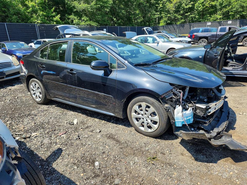 2021 Toyota Corolla VIN JTDEPMAE1MJ142330 COPART salvage auction — FRONT END, Md - Cert Of Salvage > 75% Damage, sold $3,000 on 2026-07-07 (photo 4)