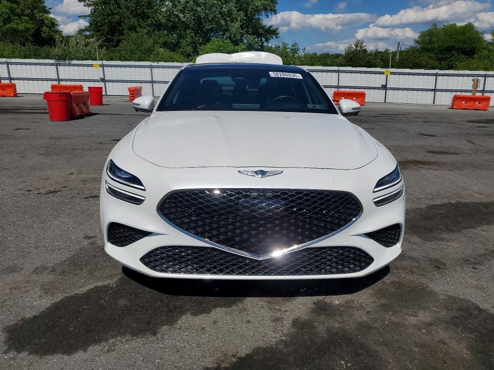 2022 Genesis G70 VIN KMTG54TE9NU096565 COPART salvage auction — REAR END, PA - CERTIFICATE OF SALVAGE, sold $3,600 on 2026-07-21 (photo 5)