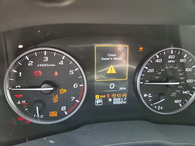 2025 Subaru Crosstrek VIN 4S4GUHL63S3773382 COPART salvage auction — FRONT END, NY - MV-907A SALVAGE CERTIFICATE, sold $5,200 on 2026-08-02 (photo 9)