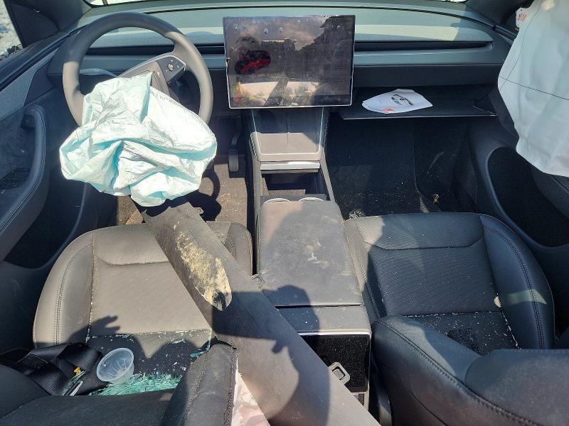 2026 Tesla VIN 7SAYGDEE0TA650091 COPART salvage auction — ROLLOVER, Ga - Bill Of Sale - Parts Only, sold $8,600 on 2026-07-14 (photo 8)