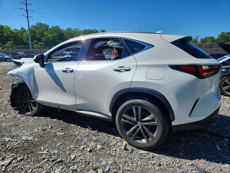 2025 Lexus Nx VIN JTJHKCFZ4S2058279 COPART salvage auction — FRONT END, Md - Cert Of Salvage > 75% Damage, sold $13,700 on 2026-07-31 (photo 2)