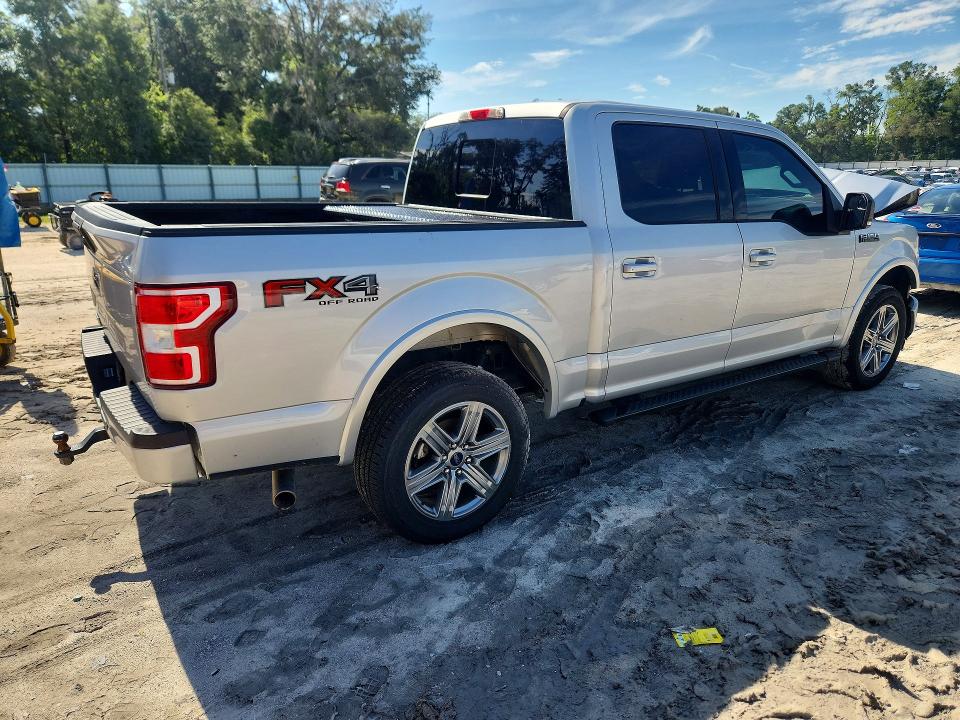2019 Ford F-150 lightning VIN 1FTEW1E56KKC31202 COPART salvage auction — FRONT END, OK - CERTIFICATE OF TITLE, sold $9,400 on 2026-09-09 (photo 3)
