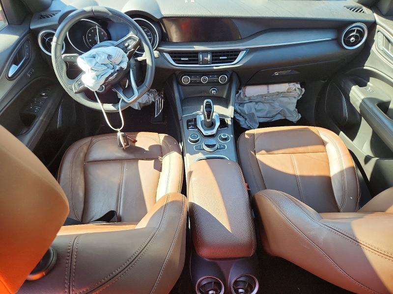 2023 Alfa romeo Stelvio VIN ZASPAKBN3P7D50537 COPART salvage auction — FRONT END, Ct - Cert Of Title-Salvage, sold $5,400 on 2026-07-17 (photo 8)