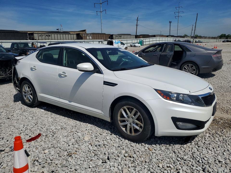 2013 Kia VIN KNAGM4A70D5392229 COPART salvage auction — REAR END, OH - CERT OF TITLE-SALVAGE, sold $475 on 2026-07-24 (photo 4)