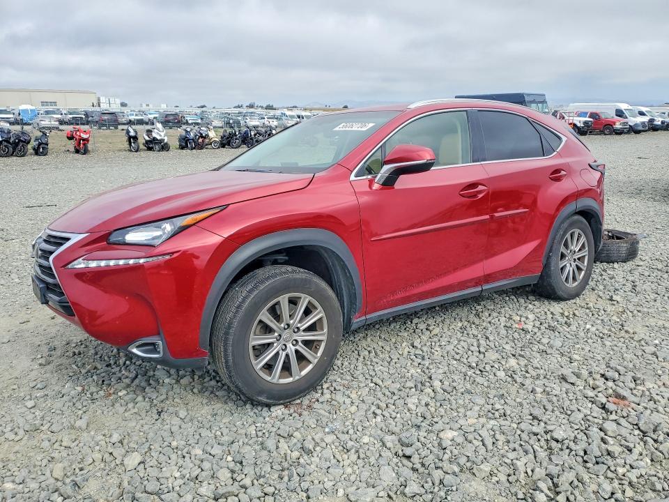 2017 Lexus Nx VIN JTJBARBZ9H2135772 COPART salvage auction — SIDE, Ca - Salvage Certificate, sold $3,300 on 2026-07-23 (photo 1)