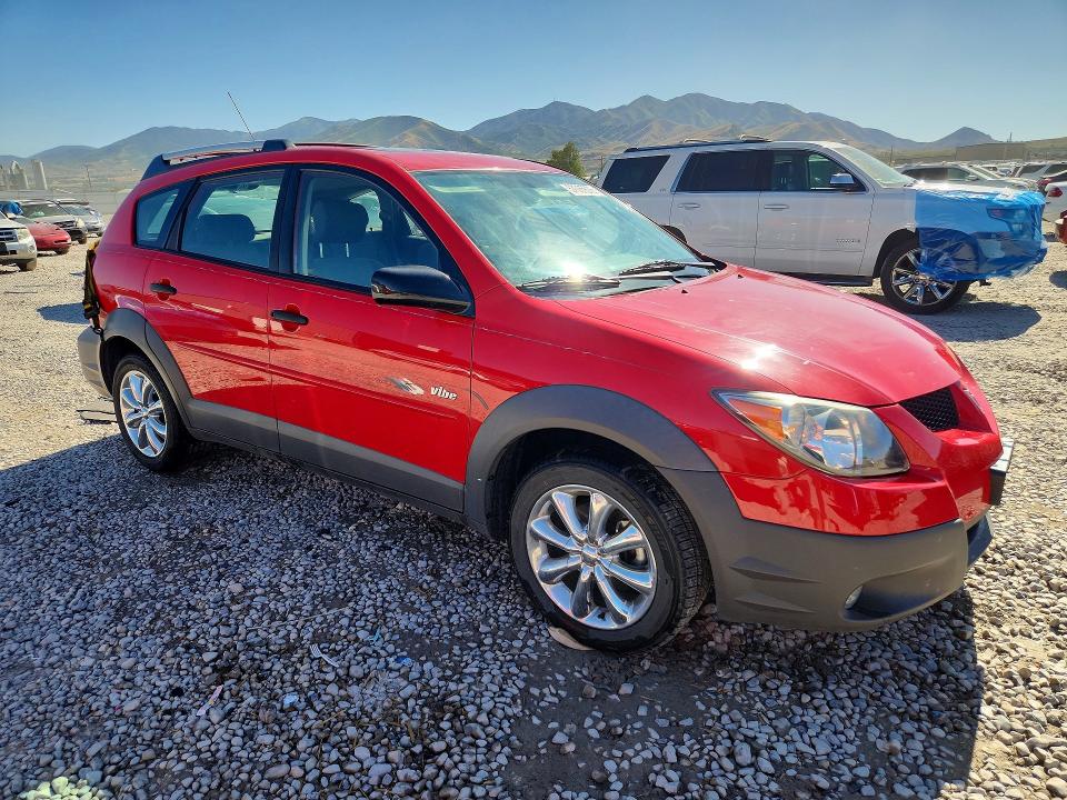 2003 Pontiac Vibe VIN 5Y2SL64803Z480589 COPART salvage auction — REAR END, Ut - Salvage Certificate, sold $475 on 2026-07-31 (photo 4)