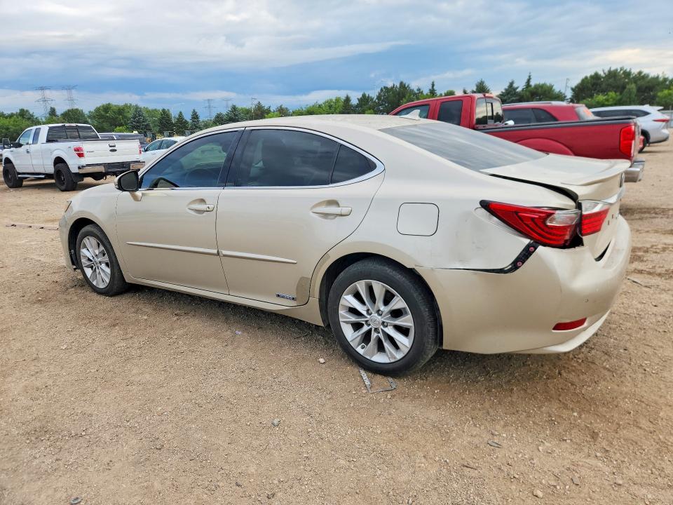 2013 Lexus ES VIN JTHBW1GG9D2007246 COPART salvage auction — REAR END, Il - Salvage Certificate, sold $1,700 on 2026-07-30 (photo 2)