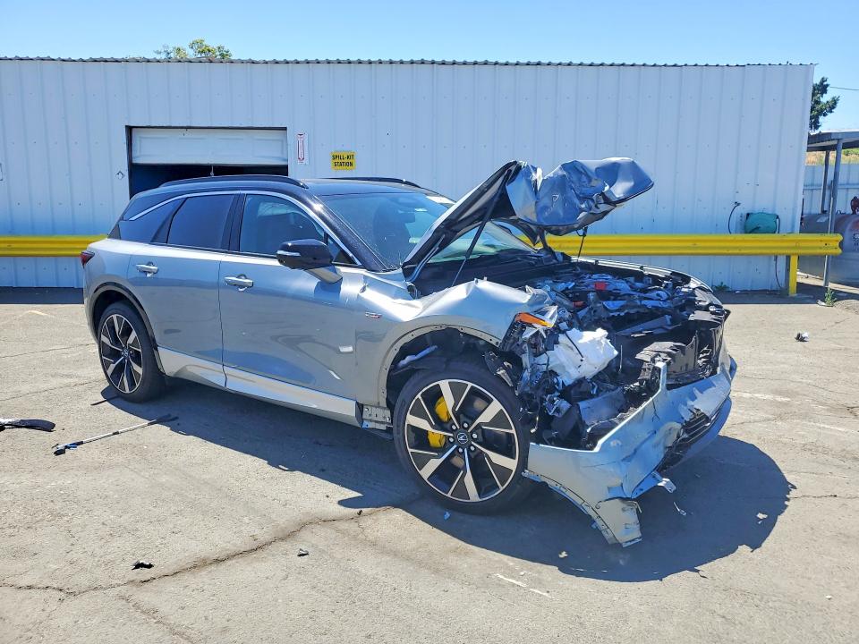 2024 Acura VIN 4W5XHPRL9RZ515071 COPART salvage auction — FRONT END, Ca - Salvage Certificate, sold $6,800 on 2026-07-17 (photo 4)