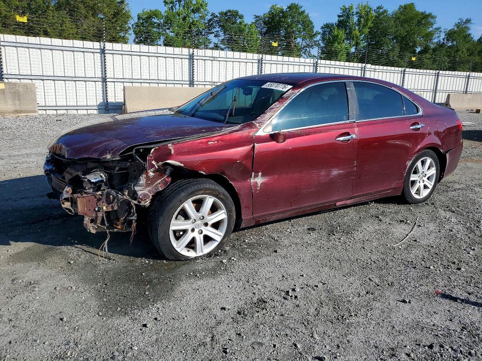2008 Lexus ES VIN JTHBJ46G882267631 COPART salvage auction — FRONT END, Sc - Cert Of Title-Salvage, sold $200 on 2026-07-13 (photo 1)