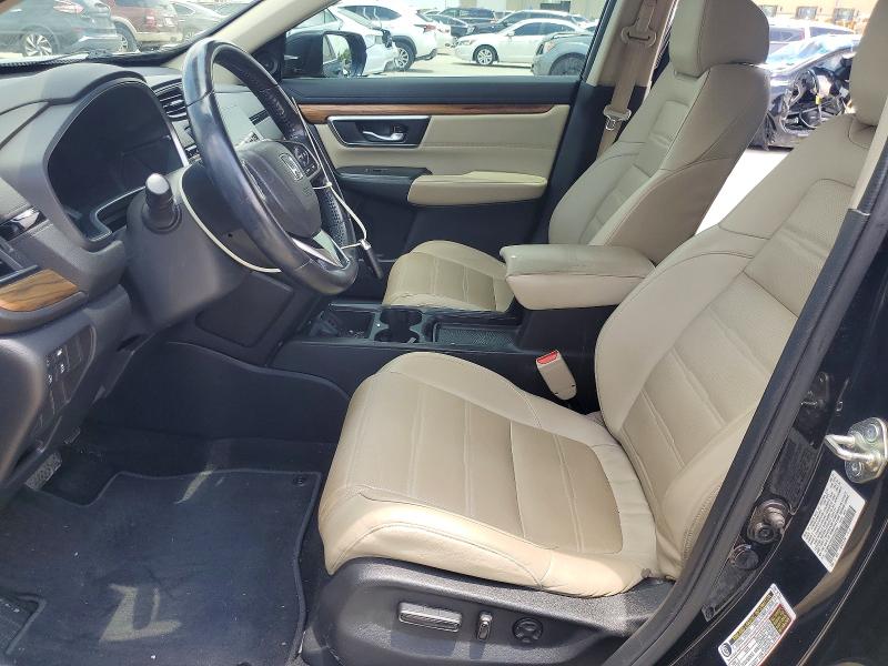 2018 Honda Cr-v VIN 7FARW1H89JE035553 COPART salvage auction — HAIL, Tx - Certificate Of Title, sold $9,200 on 2026-07-15 (photo 7)