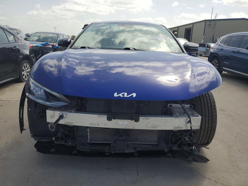2024 Kia Ev6 VIN KNDC34LA5R5193780 COPART salvage auction — FRONT END, TX - CERTIFICATE OF TITLE, sold $10,100 on 2026-07-13 (photo 5)