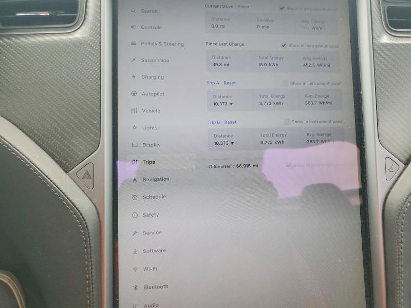 2018 Tesla VIN 5YJXCDE26JF139382 COPART salvage auction — FRONT END, Fl - Cert Of Title Slvg Rebuildable, sold $9,400 on 2026-07-06 (photo 9)