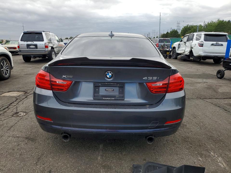 2014 BMW 4er VIN WBA3R5C52EK187323 COPART salvage auction — FRONT END, CO - PUBLIC - SALVAGE TITLE (P), sold $2,250 on 2026-07-02 (photo 6)