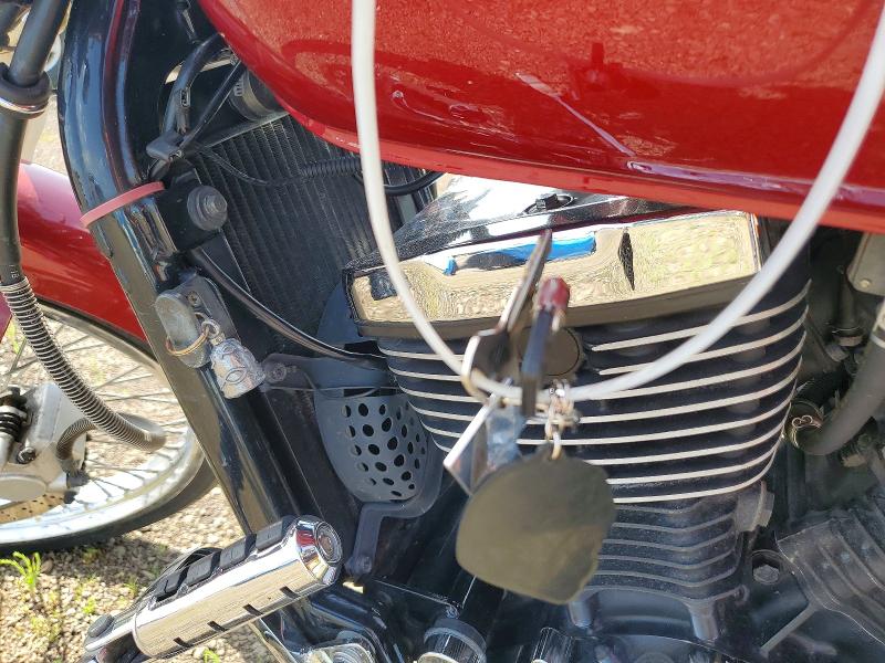 2004 Kawasaki Vulcan VIN JKBVNCA114B512673 COPART salvage auction — REAR END, IL - SALVAGE CERTIFICATE, sold $300 on 2026-07-17 (photo 8)