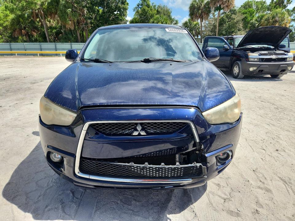 2012 Mitsubishi Outlander VIN JA4AP4AU9CZ004308 COPART salvage auction — FRONT END, Fl - Cert Of Title Slvg Rebuildable, sold $825 on 2026-07-08 (photo 5)