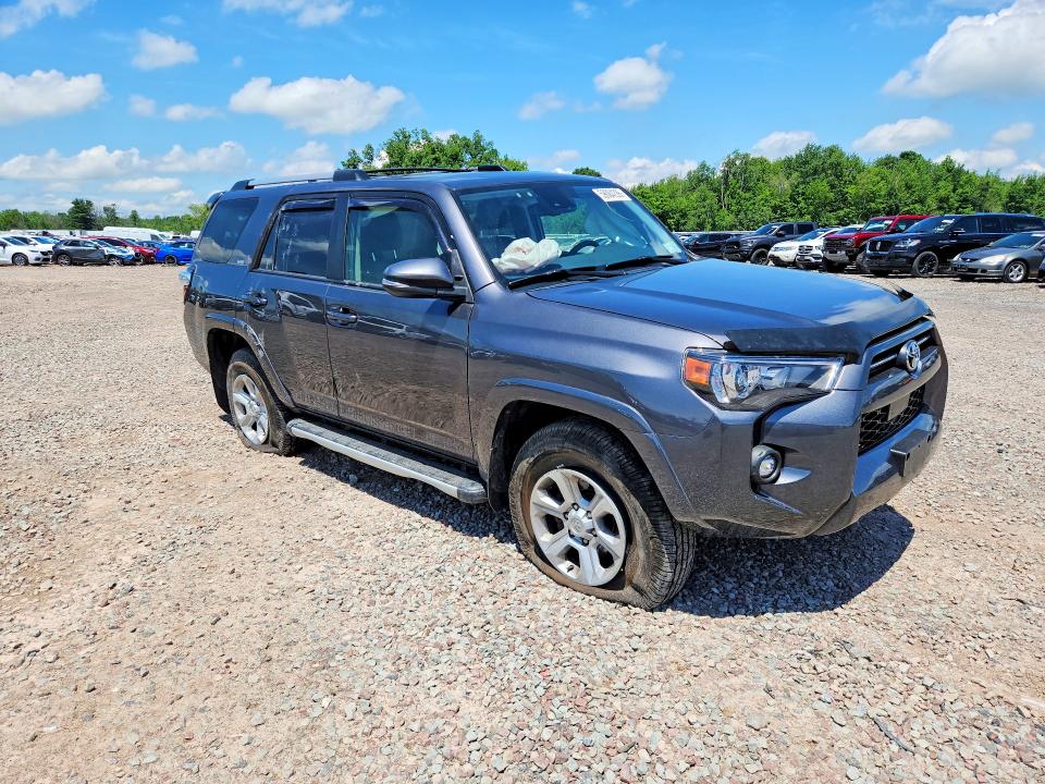2022 Toyota 4runner VIN JTENU5JR9N6015701 COPART salvage auction — SIDE, Ny - Mv-907A Salvage Certificate, sold $8,100 on 2026-07-20 (photo 4)
